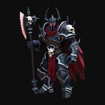 Character with texture